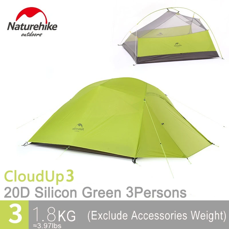 Naturehike 3人のキャンプのテント超軽量二層防水テント3人屋外ハイキングcloudup 3 Camping Tent Waterproof Tenttent Ultralight Aliexpress Naturehike 3人のキャンプのテント超軽量二層防水テント3人屋外ハイキングcloudup 3 Camping Tent Waterproof Tenttent Ultralight Aliexpress