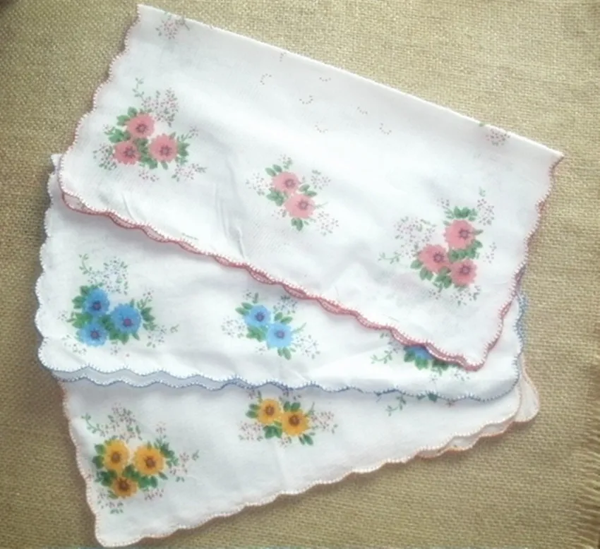 ladies cotton hankies