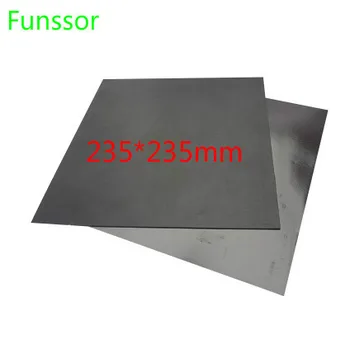 

ENDER-3 235x235mm Magnetic Adhesive Print Bed Tape Print Sticker Surface Flex Plate black build tape Creality i3 3D Printer
