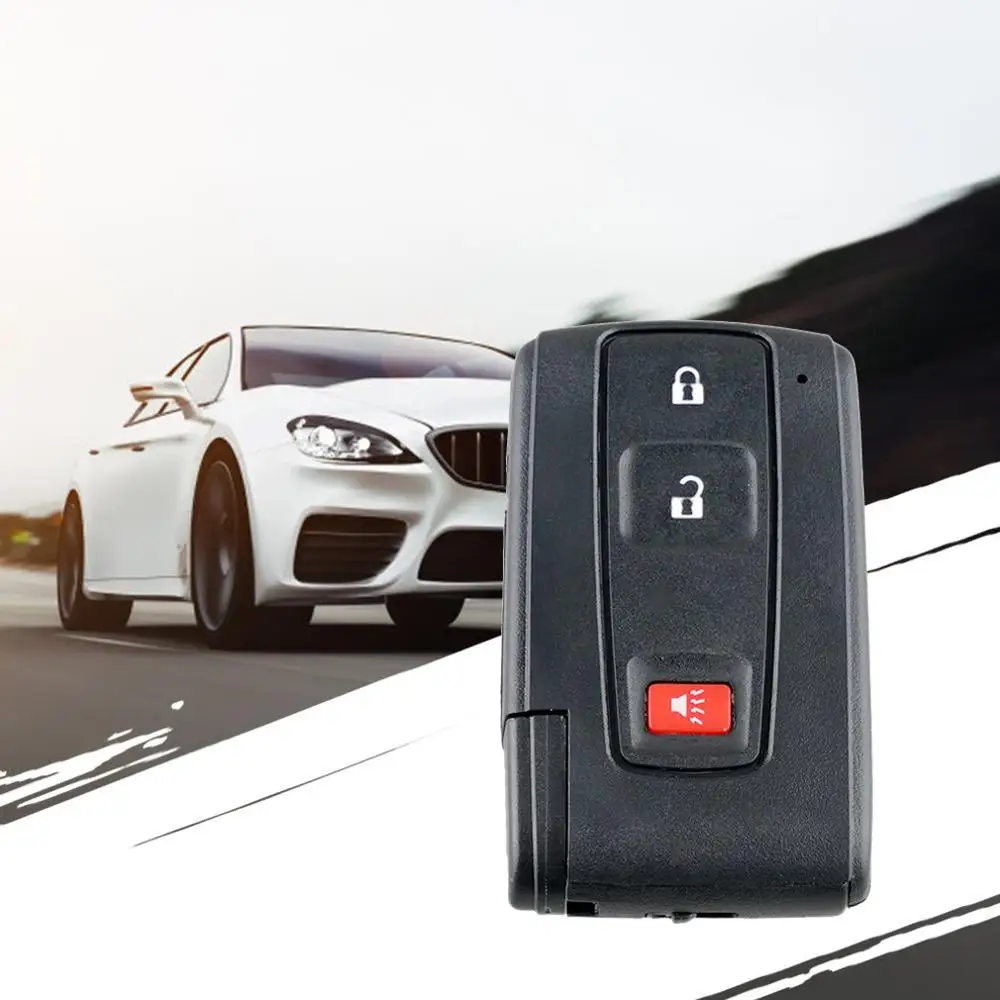 

Mini Remote Key Case Replacement for Toyota 2004-2009 Prius Remote Car Key Fob Entry Shell Case Pad