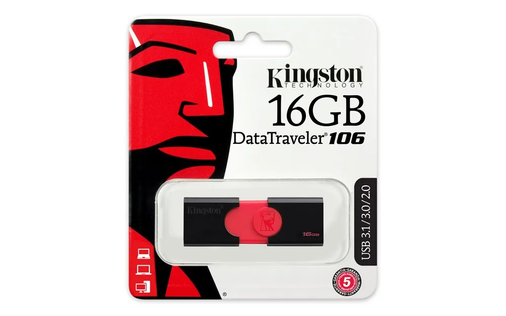 

Original Kingston DataTraveler 106 USB 3.0 Flash Drive 32GB 64GB 128G Pen Drive Stick Pendrive 32 64 128 256 GB DT106 USB Disk