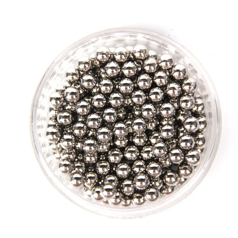 100pcs3mm 4 мм 5 стальной шарик для охоты высокое качество Рогатка из нержавеющей