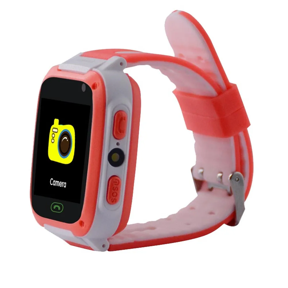 

T10 Smart Children Watch Fashion 1.44 Inch Color Screen Smart Phone Watch with Flashlight Camera SOS Alarm Location Finder