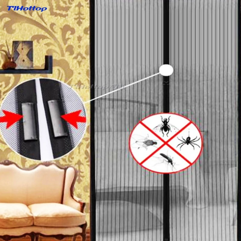 

Summer Magnetic Mesh Net Anti Mosquito Insect Door TLHOTTOP