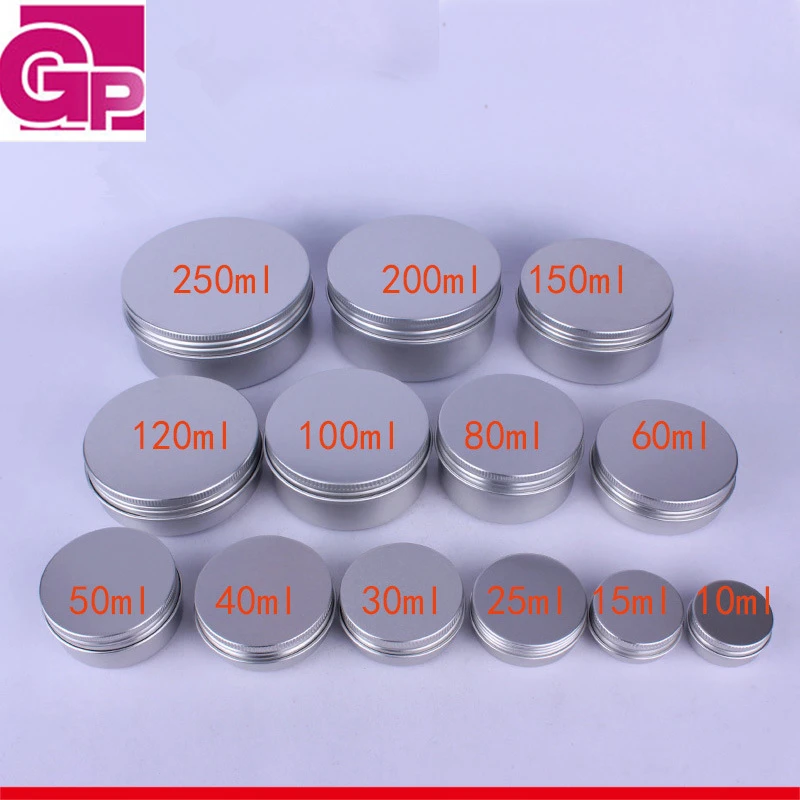 aluminum container jars