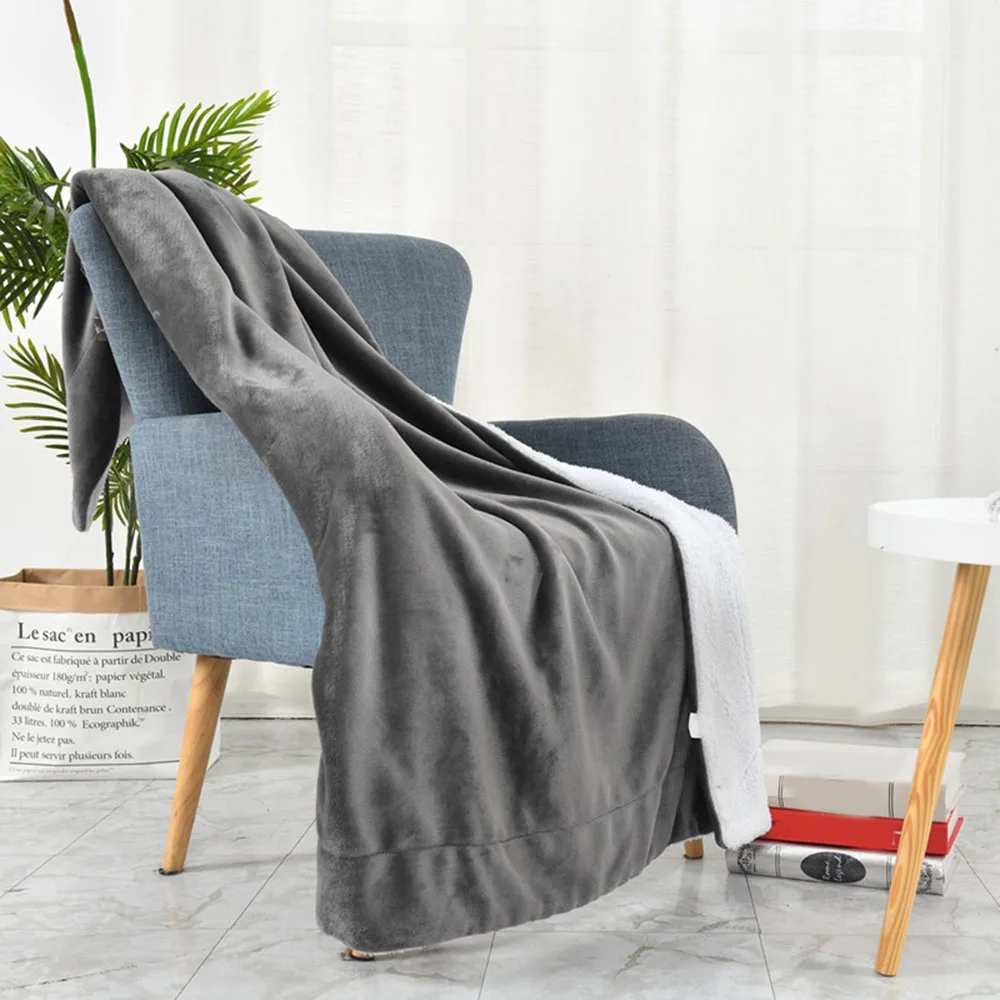 

Winter Wool Blanket Ferret Cashmere Blanket Warm Blankets Fleece Plaid Super Warm Soft Throw On Sofa Bed