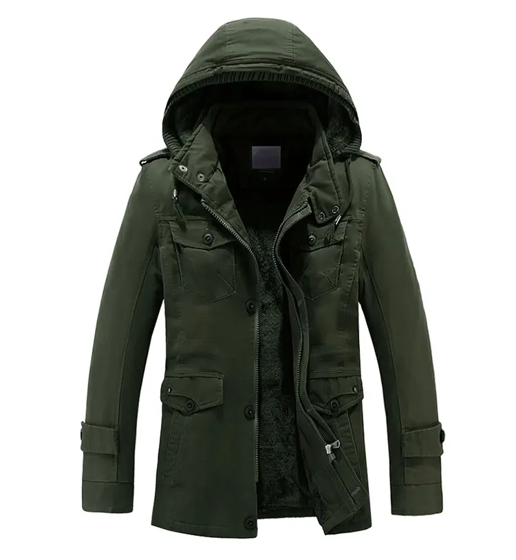 MYDBSH, теплое пальто, зимнее, для мужчин, с капюшоном, утолщенное, хлопок, пальто, Военный стиль, пальто, для мужчин, ветрозащитная, Зимняя парка, куртка, повседневная верхняя одежда