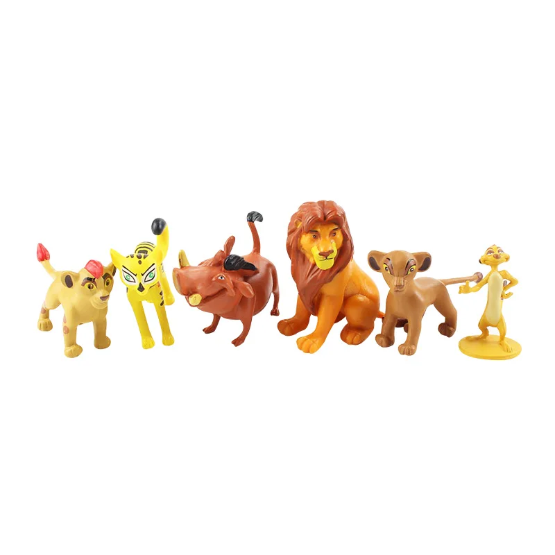 Фигурки героев мультфильмов 12 шт. ПВХ банга Beshte Fuli Ono Lion Nala Timon Pumbaa Sarabi Sarafina кукла