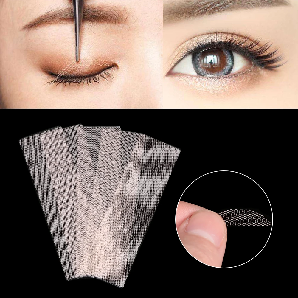 120pcs/Packs Eyelid Sticker Lace Invisible Double Fold Eyelid Paste