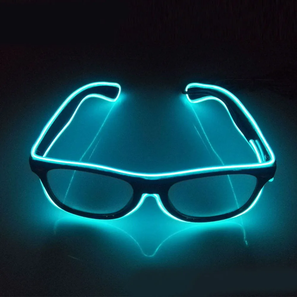 Standrad Flaring Glasses Bar Party Fluorescent Dance DJ Bright Glasses