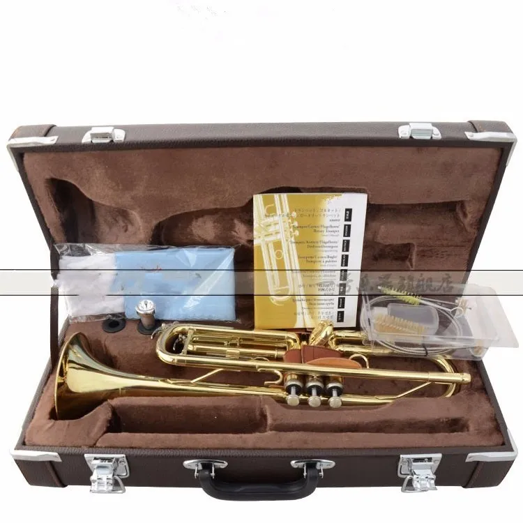 Trumpet 2335S Music Instrument B flat trumpet preferred New trumpet super professional performance Free shipping