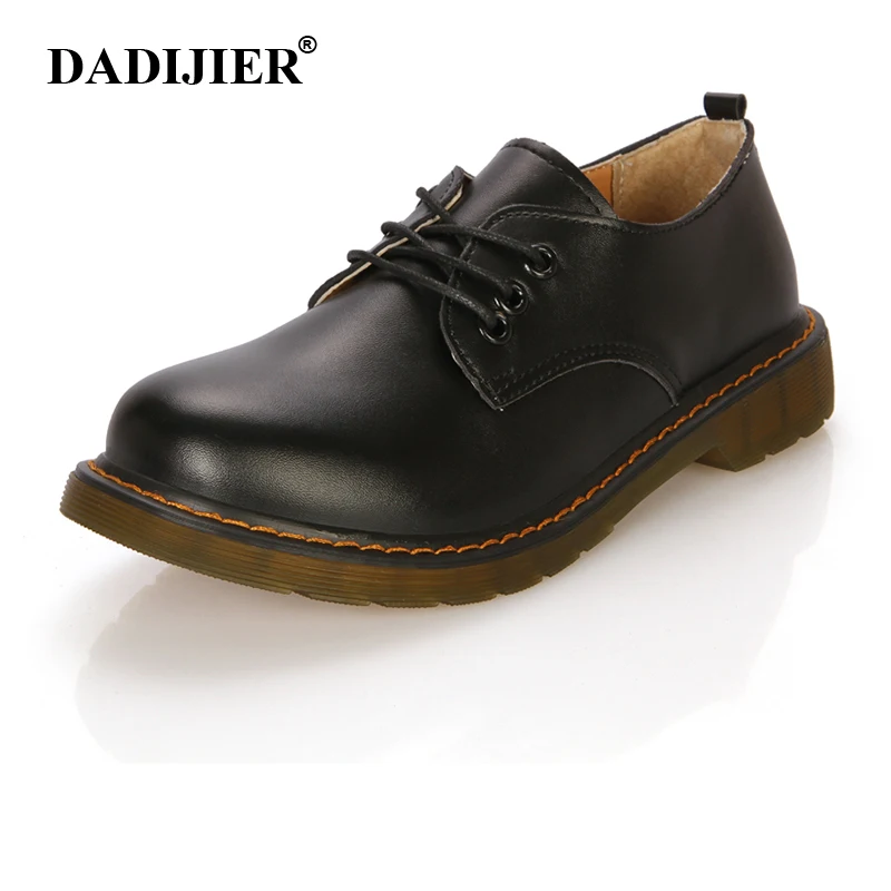 

2019 Women shoes Dr shoes High quality Casual PU leather shoes low top Spring Autumn shoe woman flats ST332