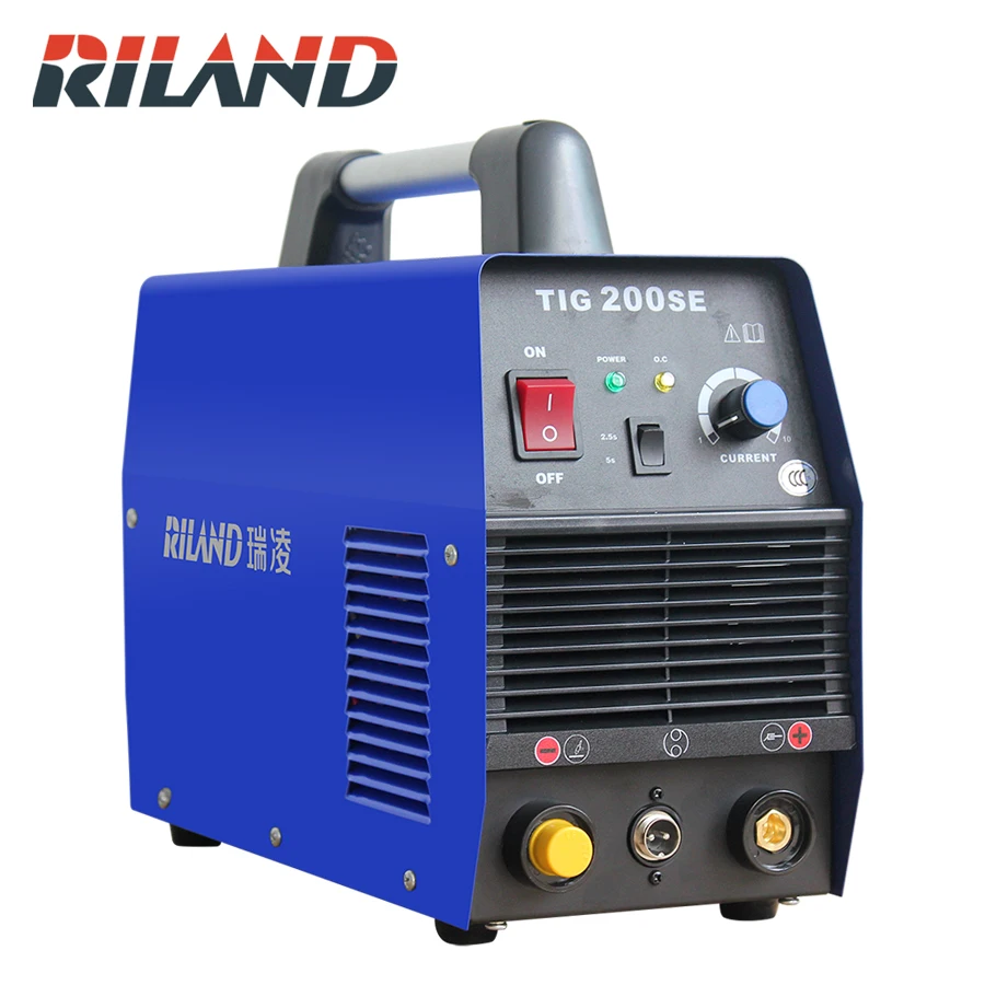 Riland TIG200SE Tragbare Einphasig 220 V DC Inverter Tig Schweißer Wig-schweißen Maschine Tig dc Schweißer Riland TIG200SE Tragbare Einphasig 220 V DC Inverter Tig Schweißer Wig-schweißen Maschine Tig dc Schweißer