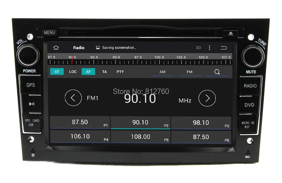 Top Octa core Android 8.1 Capacitive 1024*600 Car DVD for Opel Astra H Vectra Antara Zafira Corsa 3G WIFI GPS Radio Stereo Head unit 1