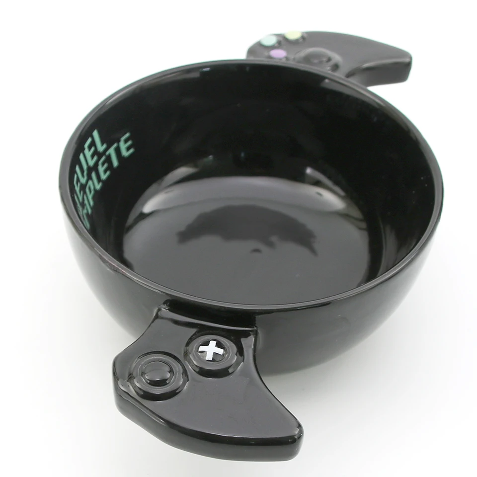 Fiee Shipping 1pieces 3d Game Controller Ceramic Bowl Level Complete Gamer Bowl Family Soup Bowl Noodle Dessert Serving Bowls Ceramic Bowl Soup Bowlserving Bowl Aliexpress