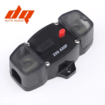

200A 12V Car Truck Audio Amplifier Circuit Breaker Fuse Holder AGU Style Stereo Amplifier Refit 4GA Cable