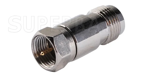 

Superbat 5 pcs TNC-F adapter TNC Female Jack to F Male Plug straight RF Coaxial Connector