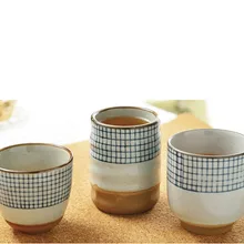 Японский стиль Портрет холст креативная керамическая чайная чашка полная керамическая чашка кофе молоко