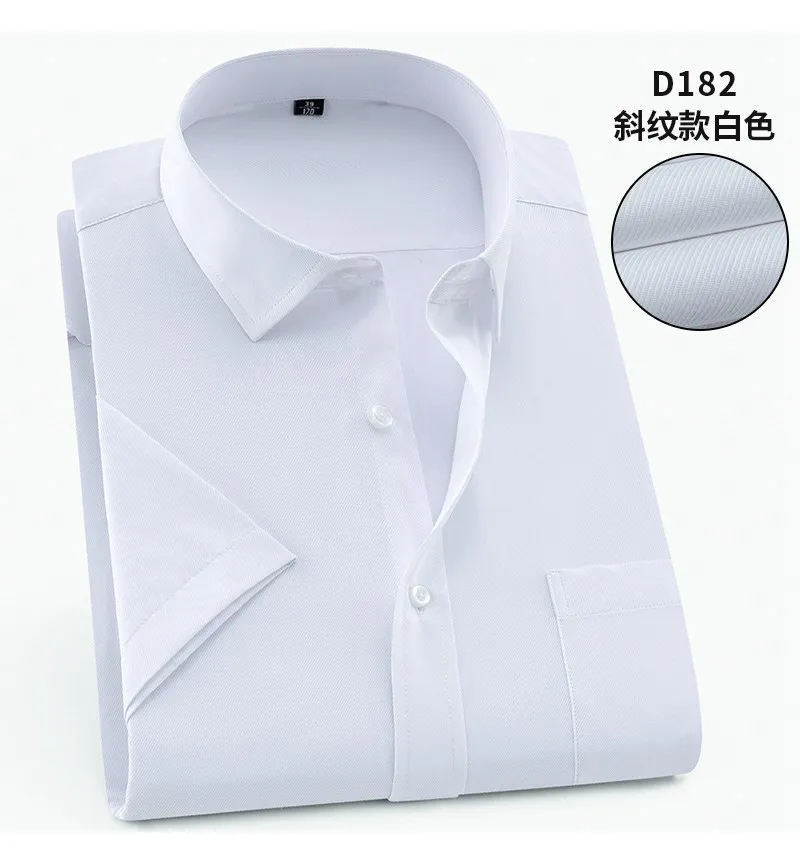 FAISIENS 10XL 12XL 14XL большой размер Повседневная рубашка мужская однотонная белая черная синяя 4XL 5XL 6XL 7XL 8XL Slim Fit Мужская s с коротким рукавом