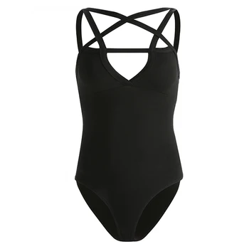 

Summer Women's Triangle Rompers Top Wide Cross Strap Bodysuit Ladies Sexy Sleeveless Backless Club Party Jumpsuit Elastic Fabric