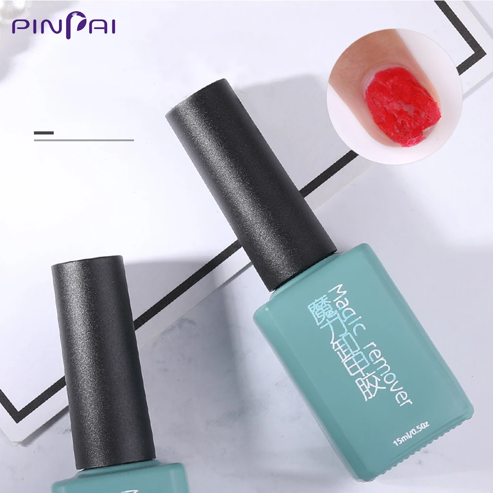 Pinpai Burst Magic Remove UV Nail Gel Polish Magic Remover Soak off Nail Art Primer Acrylic Clean Degreaser For Nail Lacquer 4