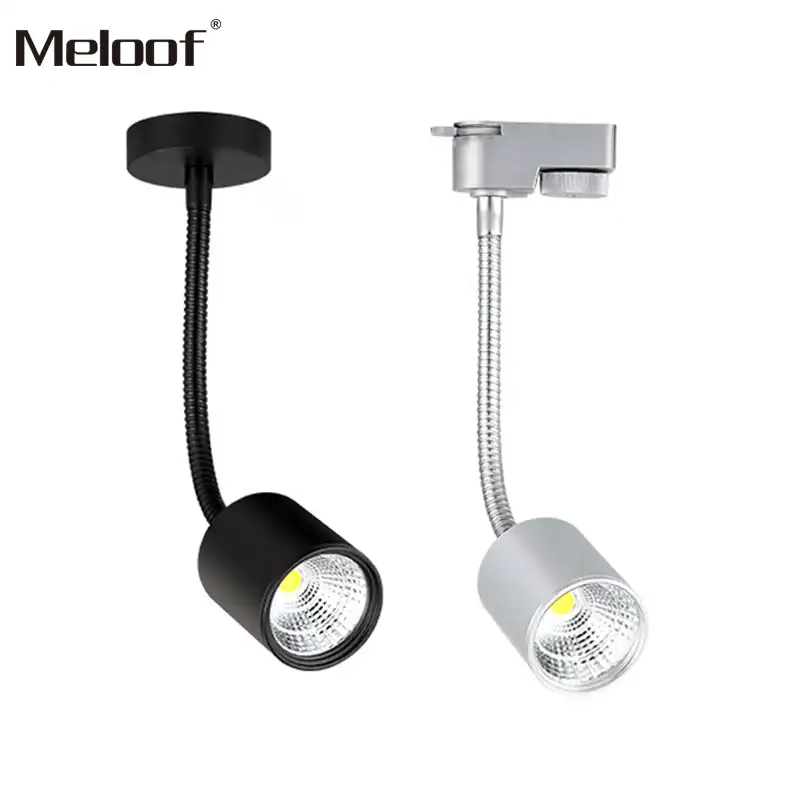 L30cm Hose Neck 7w Track Light Gooseneck Rail Ceiling Mounted
