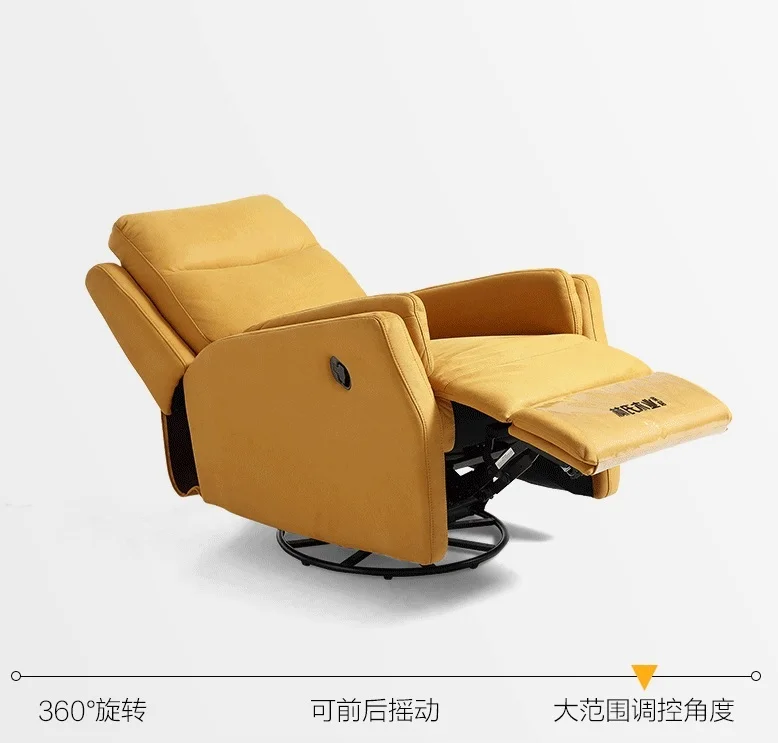 

Swivel Recliner Sofa with USB Charging Port / Motor Recliner / Foot Rest / Good Back Support Chair