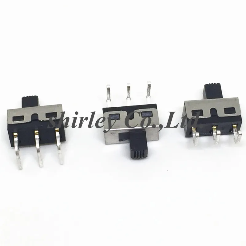 10pcs/lot SS12D11 bending toggle switch current single tripod two gears SS12D06 power 2A125V AC 1P2T | Обустройство дома