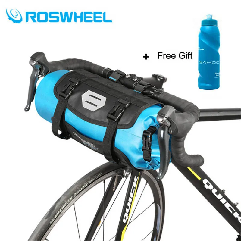 ROSWHEEL 100 Full Waterproof Bicycle Bags 7L Bike Handlebar Bag