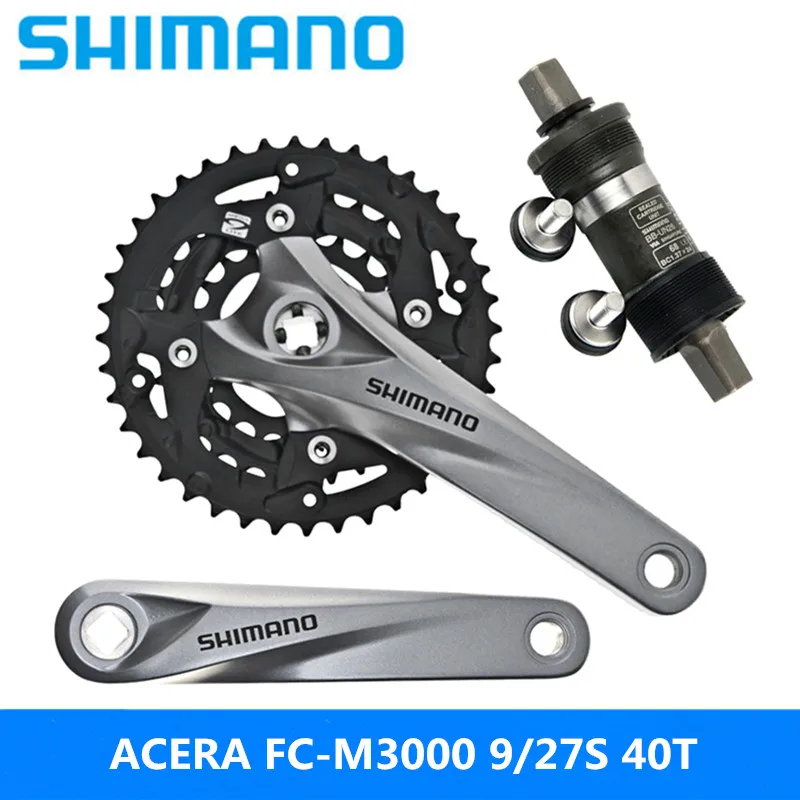 Shimano acera FC M3000 Звездочка горный велосипед 9 S/27 скорость квадратное отверстие