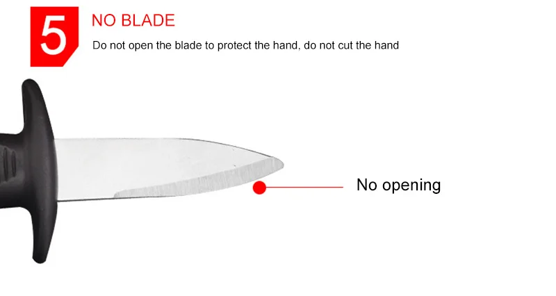 Открывалка для устриц, открывалка для гребешков, нож для раковины морепродуктов, Многофункциональные ножи, открывающиеся устрицы и ракушки напрямую
