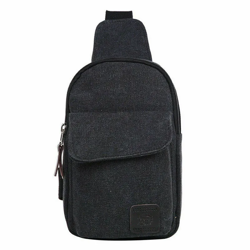 

Men Shoulder Bag Crocodile pattern Sling Chest Pack Sports handbag Leather Patrón de cocodrilol USB Charging Sport Handbag