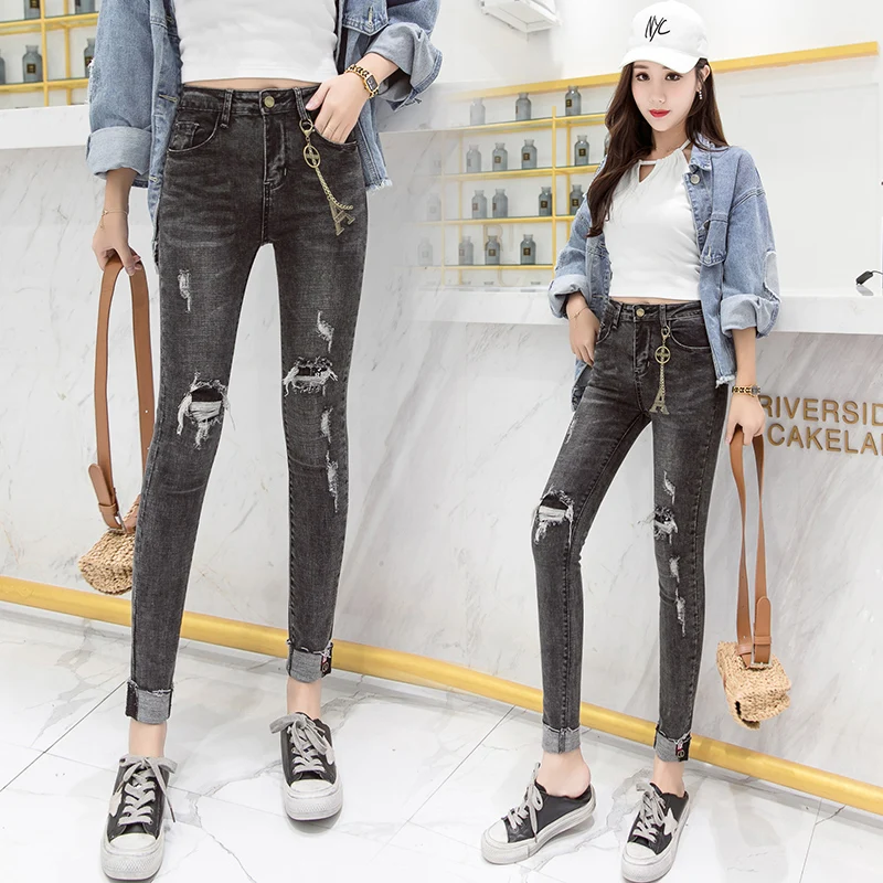 Aliexpress.com : Buy 2018 New Classic Women High Waist Denim Jeans ...