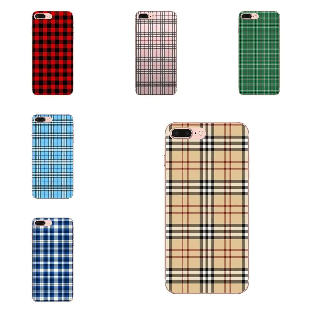 

Plaid Soft TPU Coque For Galaxy Alpha Core Note 2 3 4 S2 A10 A20 A20E A30 A40 A50 A60 A70 M10 M20 M30
