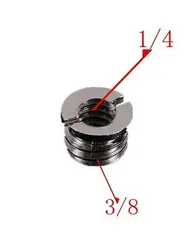 

10PCS 1/4" Female to 3/8" Male Threaded Adapter Screw
