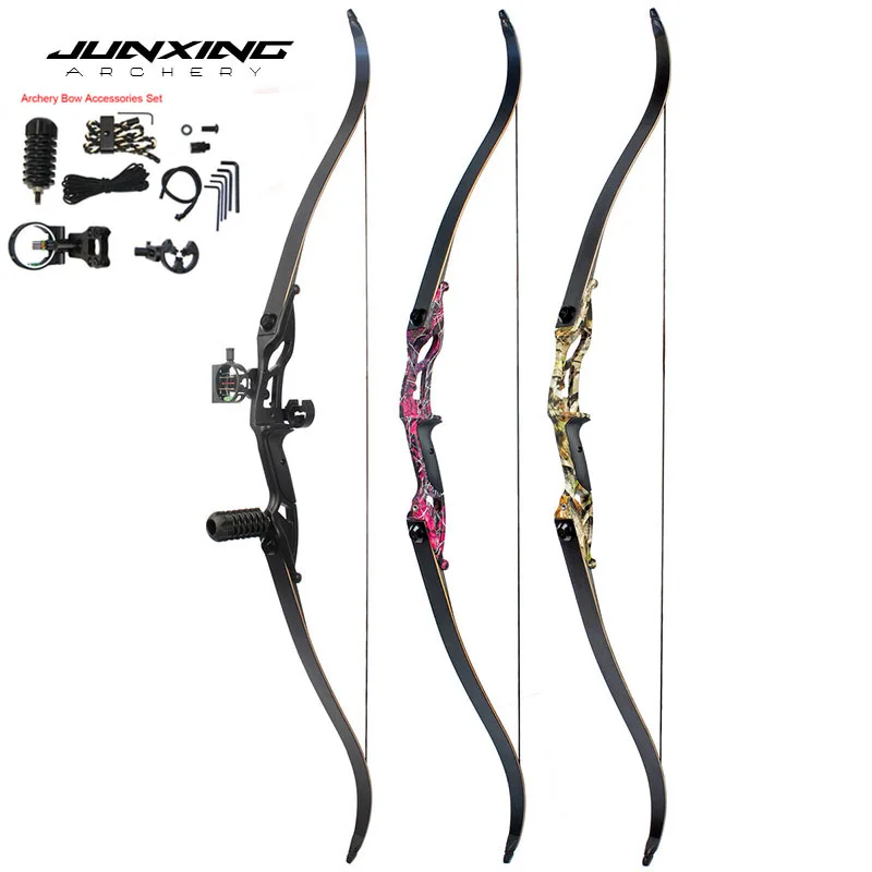 Buy 56 Inches American Hunting Bow 40 50lbs Recurve Bow for Hunting Shooting