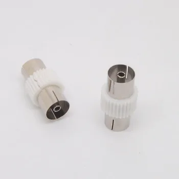 

New RF Coaxial Female To Female Socket TV Aerial Cable Coupler Adaptor Connector NEW