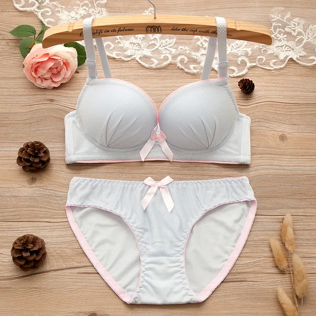 2018 New Girl Underwear Bras for Teen Kids Young Girls Lingerie