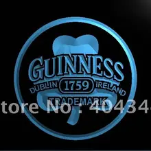LE111-пиво Guinness Dublin Ireland бар светодиодный неоновый свет знак
