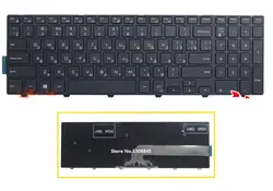 Ssea новый ноутбук Русская клавиатура для Dell Inspiron 15 3000 5000 3542 3543 5542 3550 5545 5547 5755 15- 5547 15-5000 17-5000 RU