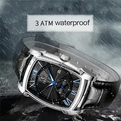 CHENXI новый Relogio Masculino мужские часы 3ATM водостойкий Новинка наручные часы для мужчин наручные часы светящиеся часы кварцевые часы 45