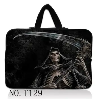

Sickle Skulls 11.6" 12" Laptop Sleeve Case Bag+ Hide Handle For Dell Apple Thinkpad