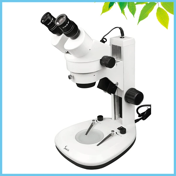 Soldering Binocular Microscope 7X 45X Continue Zoom Stereo Microscope