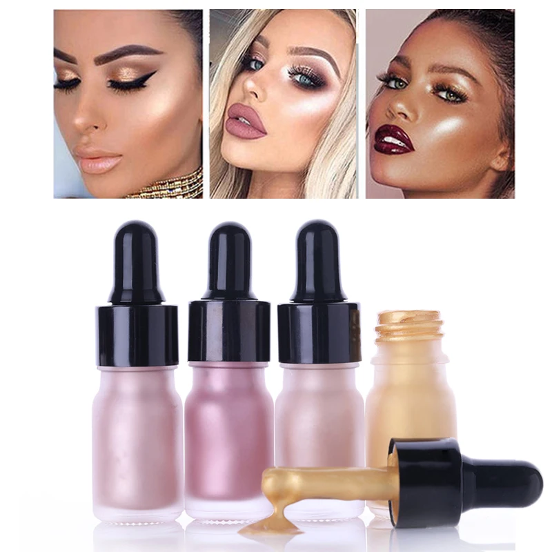 

BONNIE CHOICE Liquid Highlighter Illuminator Makeup Contour Brightener Face Glow Shimmer Shiny Contouring