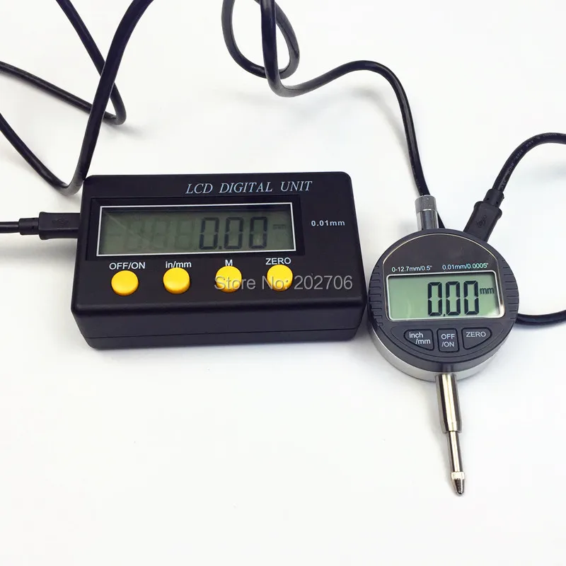 LCD Display Unit 0.01mm digital display unit with 12.7 0.01mm digital