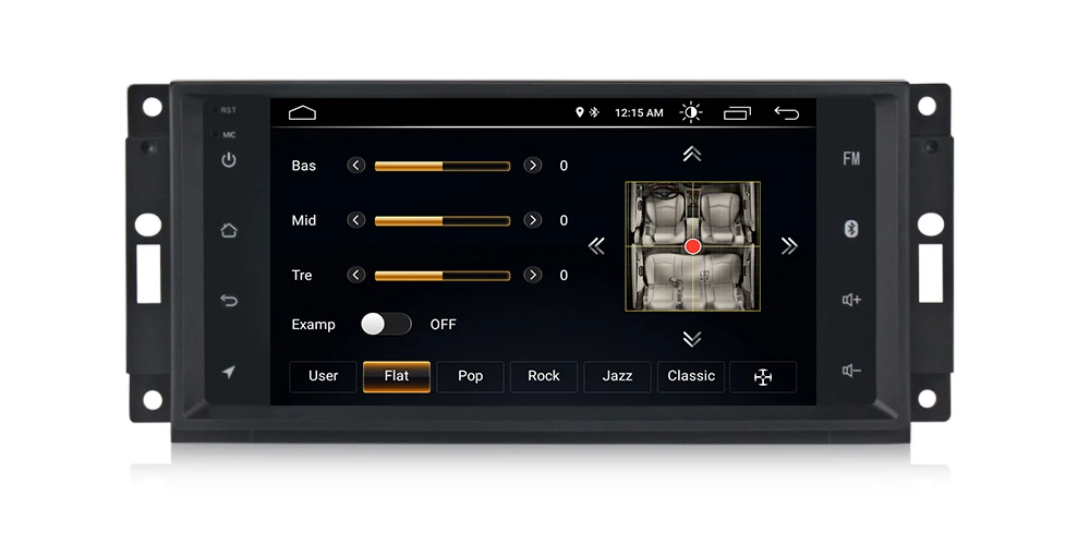 Top Navifly Android 8.1 Car dvd player GPS Navigation for Jeep Grand Cherokee 2009 2008 2010 Wrangler Compass Dodge Chrysler Map BT 12