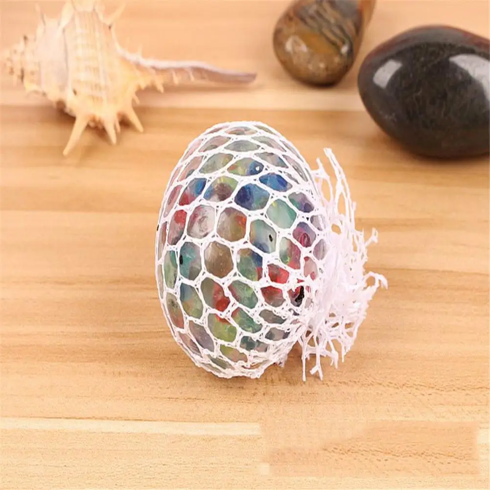 squishy mesh ball Cute Anti Stress Face Reliever Grape Ball Autism Mood Squeeze Relief Healthy Toy Funny Geek Gadget Vent Toy