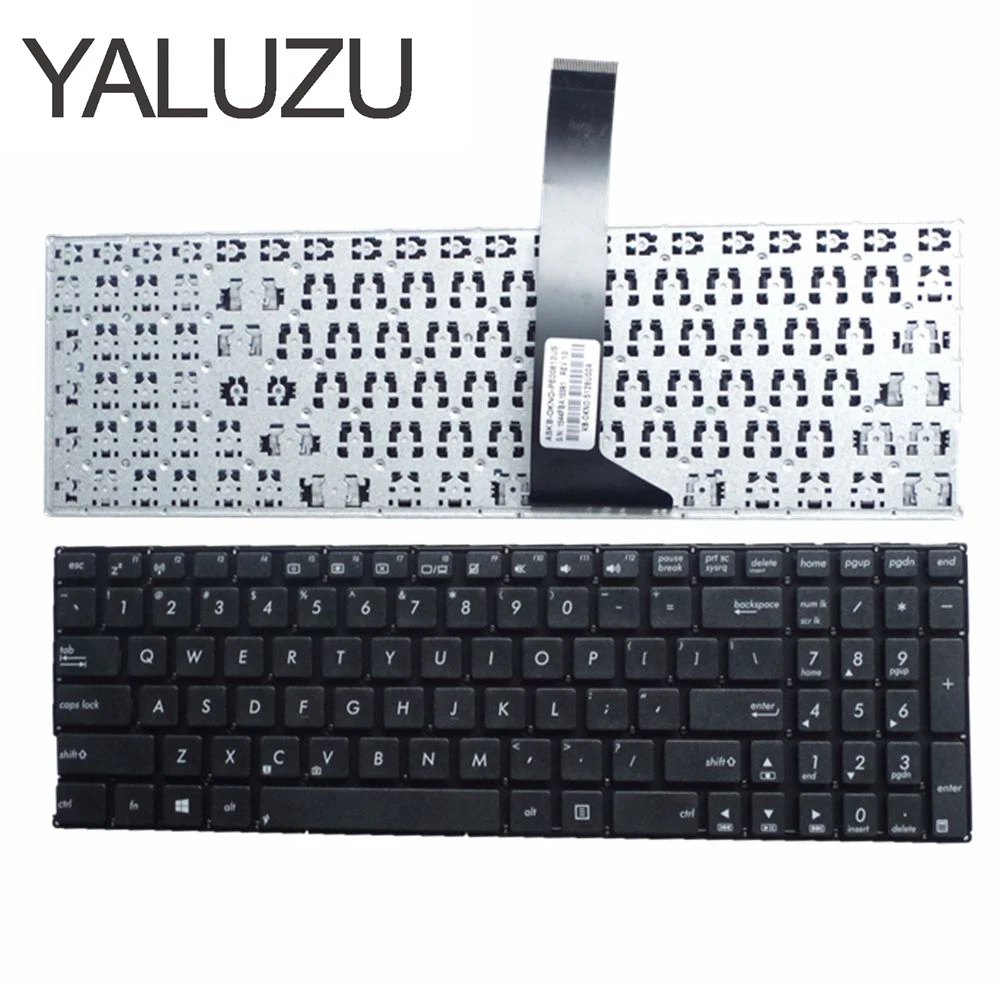 

YALUZU New for ASUS X550 X550C X550CA X550CC X550CL X550D X550E X550J X550L X550M US Layout Laptop Keyboard Black