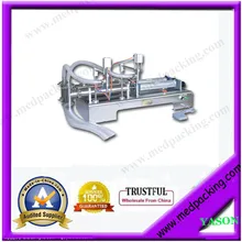 5-100ml Double Head Liquid or Juice Pneumatic Filling Machine YS-100 GRIND