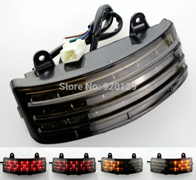 

UNDEFINED LED Motorcycle Turn Signal Tail Brake Light Running Light Lamp for Harley Street Glide FLHX EFI FLHXI 2006-2008 2009